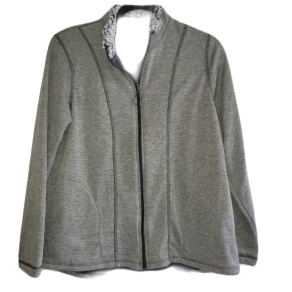 ⭐️ CUDDLE DUDS Long Sleeved Zip Fleece
